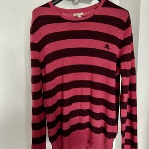 Like New XL Burberry Brit 100% Merino Wool Sweater. Unisex.